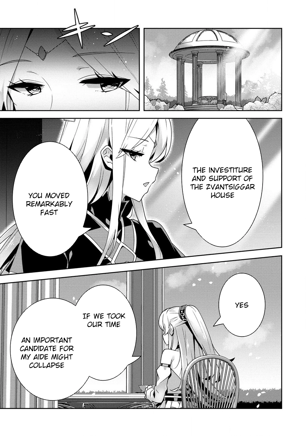 Unwanted Villainess? We’ll Take Her. Throwing Away Talent Dooms a Nation. Chapter 4 Page 3